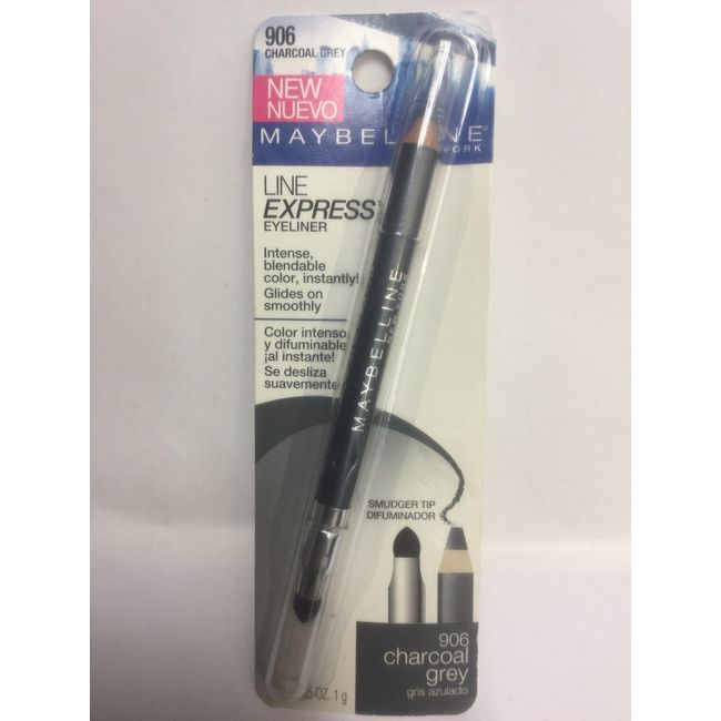 Maybelline Line Express Eye Liner Eyeliner Charcoal Grey #906 NEW.