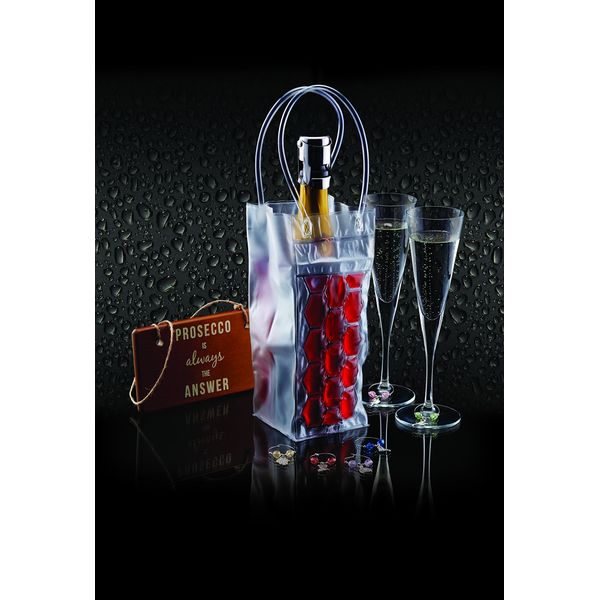 BarCraft BCPROSECCO Prosecco Gift Set (9 Pieces), 38 x 9.5 x 9.5 cm