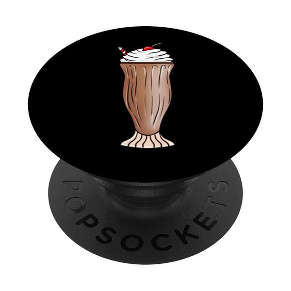 Chocolate Milkshake Chocolate Milk Lover Gift PopSockets Swappable PopGrip