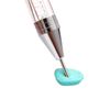2 Pcs Double-End Crystal Nail Rhinestone Picker Nail Art Gem Pick Up Tool Self Adhesive Dotting Pen Manicure Tools with Case