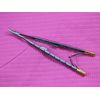 GERMAN PREMIUM GRADE CASTROVIEJO MICRO SURGERY BARRAQUER NEEDLE HOLDER CURVED