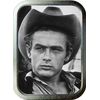 JAMES DEAN 2oz SILVER TOBACCO TIN,GIFT BOX