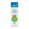 Dr. Brown’s Fluoride-Free Baby Toothpaste, Safe to Swallow, Strawberry, 1-Pack, 1.4oz/40g, 0-3 years