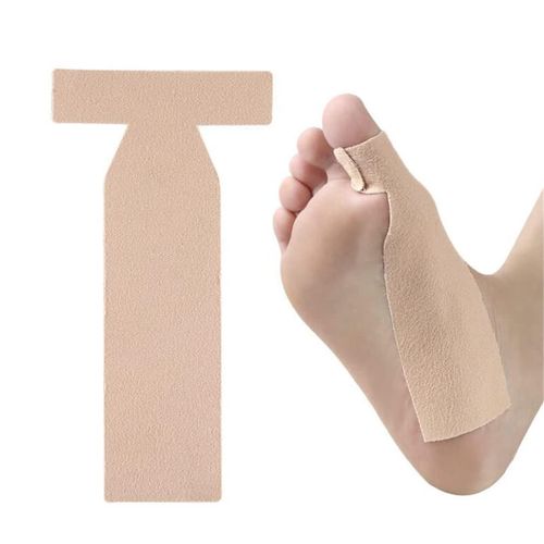 Big Toe Turf Toes Strap, 5 Pcs Soft Big Toe Brace Strap Elastic Toes Wrap T-Straps, T Shaped Big Toe Straightener Moleskin Tape Bunion Splint for Women Men Big Toe Pain Relief Hallux Valgus Correction
