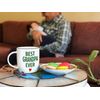 Triple Gifffted Best Ever Grandparents Gifts from Grandkids, Grandma and Grandad Coffee Mugs, Gift Idea on Christmas from Grandchildren, Grandson, Granddaughter, Mothers Day, Ceramic Cup, 380ML