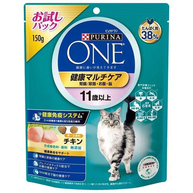 Purina One Cat Health Multi Care, For Ages 11 and Up, 5.3 oz (150 g)