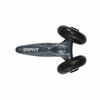 IMPHY Myofascial Release, Massage Roller, Squeezer, Calf and Stiff Shoulders, Lower Back Pain, Stretch (Black)