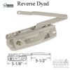 Amesbury Truth Casement Operator Sill Mounted Reverse Dyad Left Handed Operator