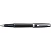 Sheaffer Prelude Rollerball Pen, Black Lacquer, Nickel Plate Trim (E137351)