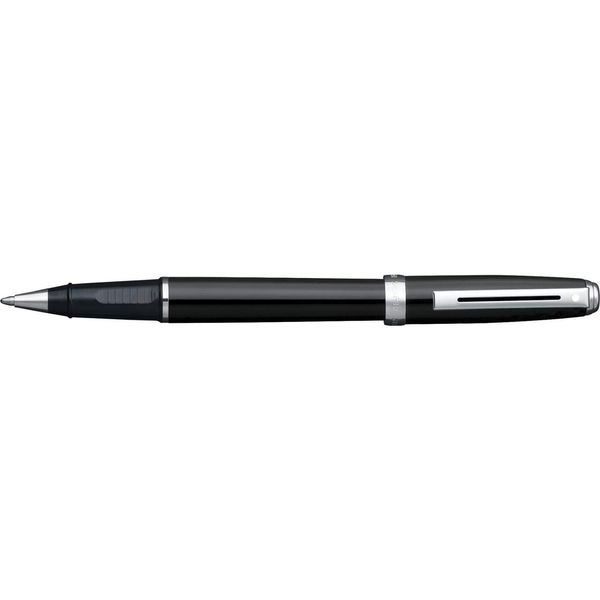 Sheaffer Prelude Rollerball Pen, Black Lacquer, Nickel Plate Trim (E137351)