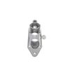 Evergreen Flag Bracket Two-Position 45 and 90 Deg | Aluminum | Silver | Hardware Incl | Outdoor Home and Garden Décor | Residential or Commercial | Wood Metal Plastic Pole - Not Included