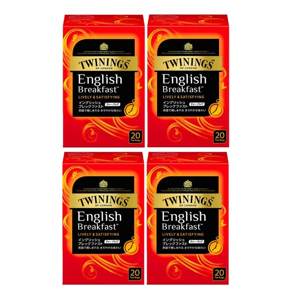 Twining Tea Bag English Breakfast 20P x 4 Pieces