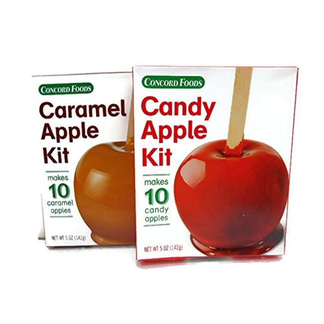 CONCORD CANDY & CARAMEL APPLE KITS (Makes 20 candy apples)