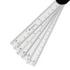 Sourcingmap Plastic Foldable Architect Engineering Scale Ruler Measuring Drafting Fan Scale Ruler 7.7 Inch Long