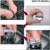 5PK Upgraded Gas Stove knobs Replacement Whirlpool Range Oven Knob Stainless Ste