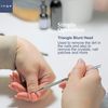 Inge Cuticle Pusher Nail Cuticle Pusher Tools Cuticle Pusher Gel Nail Remover Tool Metal Cuticle Pusher - Stainless Steel