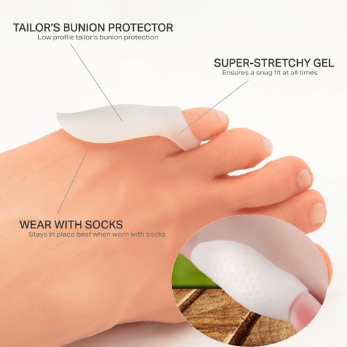 Pedimend Gel Toe Separators for Bunions & Pedimend Tailors Bunion Relief Gel Pads | Suitable for use in Sport Work & Dress Shoes