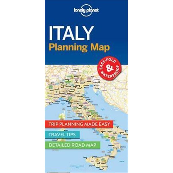 【上海外文】Lonely Planet Italy Planning Map