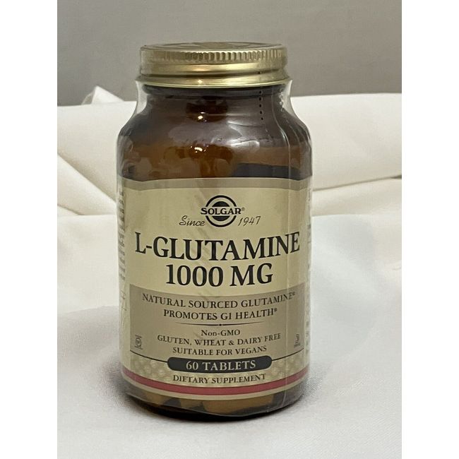 SOLGAR L-GLUTAMINE 1000 MG 60 TABLETS