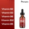 Vitamin B12 Complex, Dietary Supplement  2 Fl Oz 10 Bottles