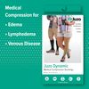 Juzo Soft 2002 Thigh-High 30-40mmhg Compression Open Toe Stocking, Chocolate, 3 (III) Regular
