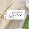 Made With Love Rubber Stamp (Small 5 x 3cm)
