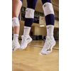 Mizuno Volleyball Runbird Crew Socks, White, Large
