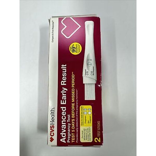 CVS HEALTH ADVANCED EARLY RESULTS PREGNANCY TEST 2pk