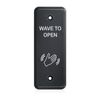 BEA 10MS31 Magic Switch® Hand Wave Motion Sensor Kit w/ Jamb Plate BLACK