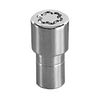 McGard 22158 Chrome Long Shank Wheel Locks (M12 x 1.5 Thread Size), 4 Locks / 4 Washers / 1 Key