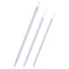 Operitacx 3 threaders, wire threading, string, rubber threader, knitting tool, yarn, needle, sewing, threading tool, drawstring threader, threading, plastic, wool, threading, for household use, yarn,