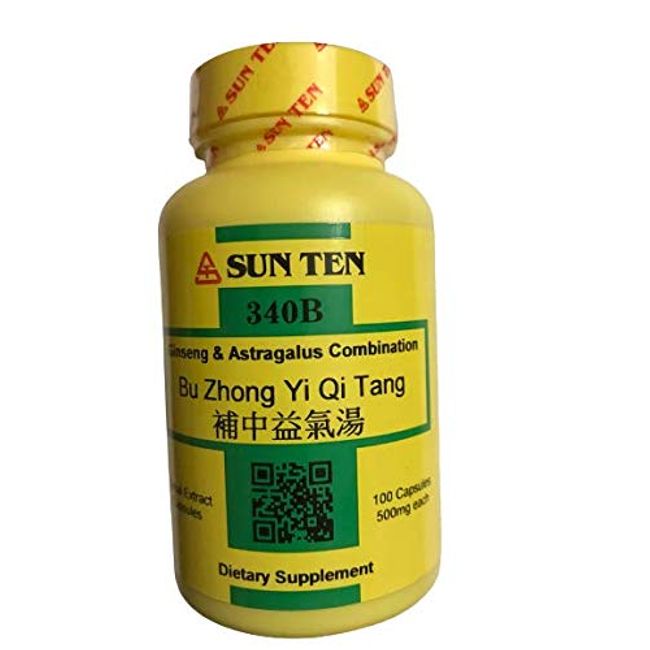 Sun Ten - Ginseng & Astragalus Combination Capsules/Bu Zhong Yi Qi Tang/補中益氣湯