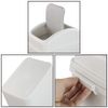 Asking 7 Liter Small Trash Bin with Swing-top Lid, Plastic Garbage Bin, Grey