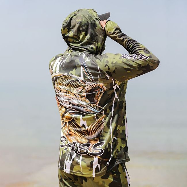 2023 DIAOLIAN Fishing Shirt Sun Protection Breathable Quick-drying