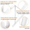 4 Pack Heavy Duty Closet Shelf & Rod Brackets, Wall Mounted Closet Shelf Bracket