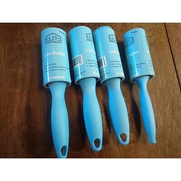 4-Lint Roller, 60 Sheets Picks Up Lint & Pet Hair From Clothing,More (2-po-154)