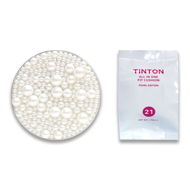 Tin Tone Pearl Cushion Original + Refill (Case Random)