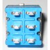Mini Panel Mount Toggle DPDT Switch - 6 A / 125 V - 3 A / 250 V -  On / Off
