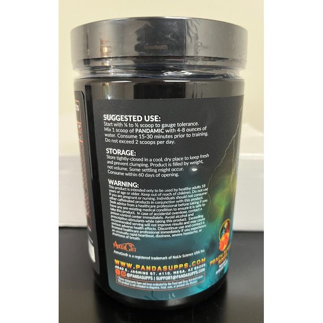 PANDAMIC PRE-WORKOUT – Panda Supps