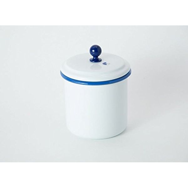 Medium Enamel Storage Tin Country House Style