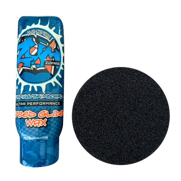 ZUMWax SURFING and SKIMBOARD Ultra Performance Speed Wax - Nano Technology High Fluoro Rub On Paste - All Temperature!!! THE FASTEST !!!