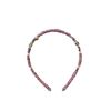AMA Milano Rhinestone Headband Multicoloured