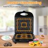 1400W Mini 16 Donut Maker Machine Kitchen Baking for Breakfast, Snacks, Desserts