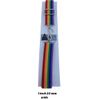 Mazeys Retro Unisex 70s Elastic Snake Belts (Rainbow)