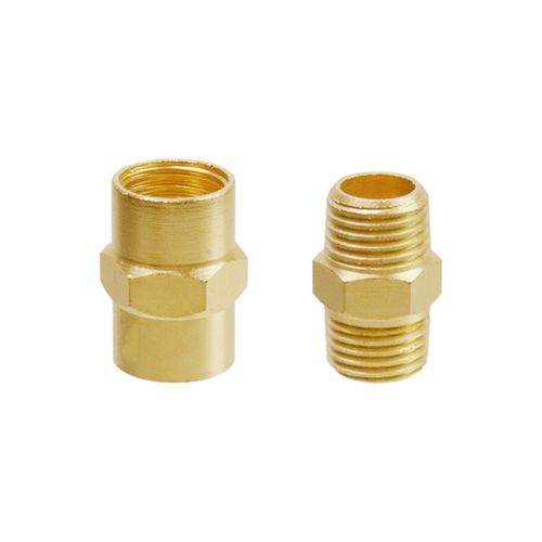 Tighall Brass Pipe Fittings Assortment Kit Reducer Bushing, Hex Nipple, Reducing Hex Coupling