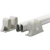Prime-Line K 5167 Swinging Door Push Bar, White - Quantity 1