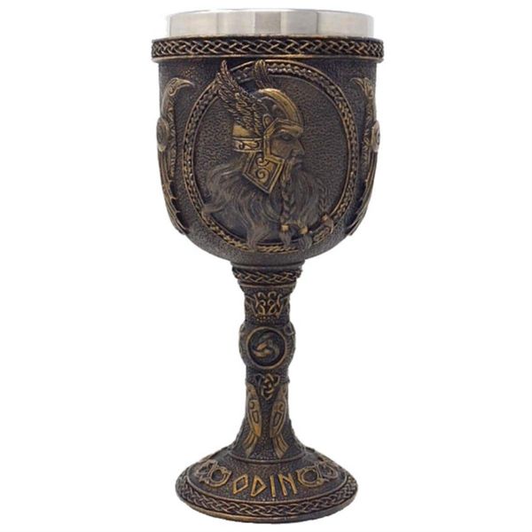 Pacific Giftware Viking Odin Chalice Side Display