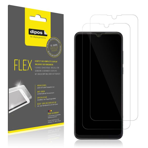 2x Screen Protector for SHARP Aquos V6 Plus Protective Film covers 100% dipos