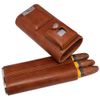AMANCY Deluxe Portable 3 Holder Cigar Case Set With Lighter and Cutter Great Gift Kit