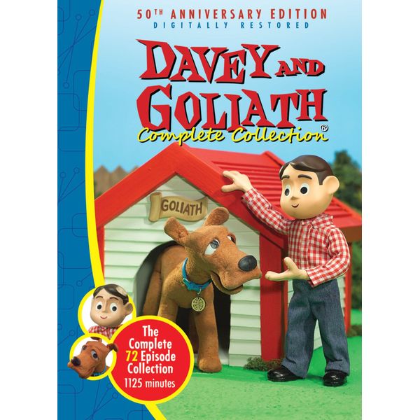 Davey & Goliath Complete Collection -72 Episodes - 5 DVD Box Set